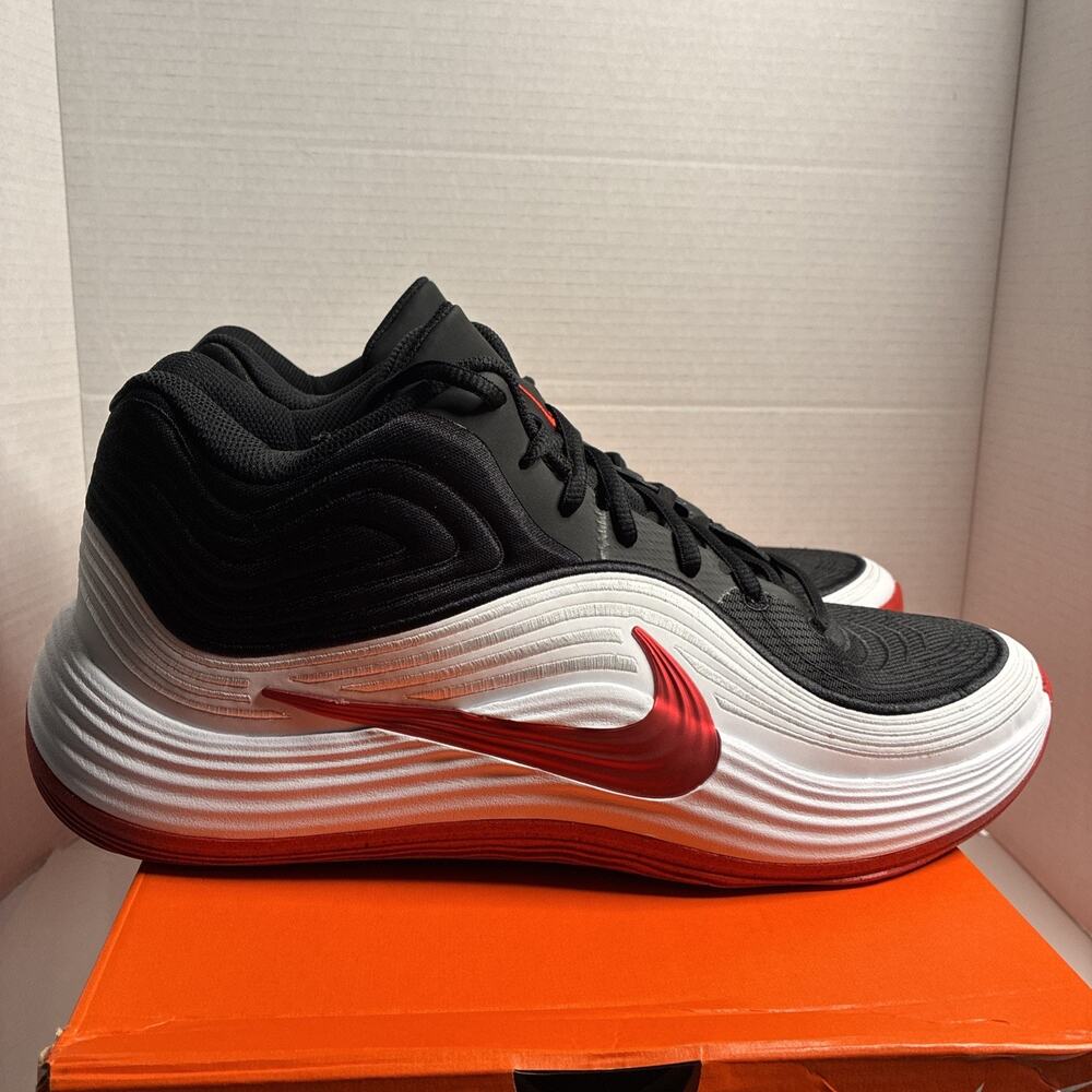Nike Precision 8 MID Black/White/Univ. Red IH1105-003 Men’s Size 12 NIB